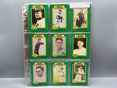 1987 Hygrade Baseball's All Time Greats Set - Not checked for completeness