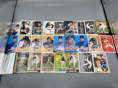 Lot of (26) Nolan Ryan Baseball Cards - Varying Conditions