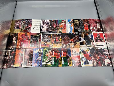 Lot of (30+) Michael Jordan Basketball Cards - Varying Conditions