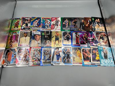 Lot of (30) Basketball Star Player Cards W/ Rookies & Serial Numbered Cards