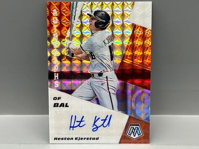 2021 Panini Mosaic Heston Kjerstad Auto #AM-HK
