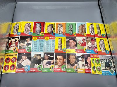 Lot of (29) 1963 Topps Baseball Cards - Varying Conditions
