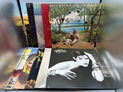 Lot of (10) Assorted Vinyl Albums - Pop, Rock, and Soul Collection, circa 1967-1985 - Records 