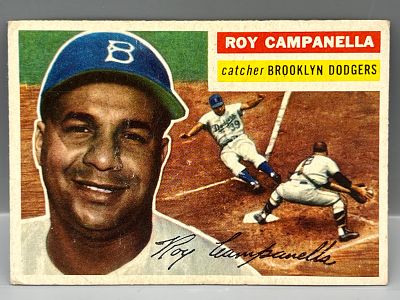 1956 Topps #101 Roy Campanella (HOF) / Dodgers