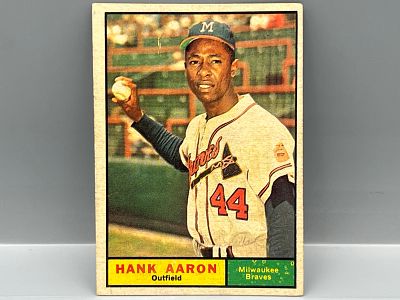 1961 Topps #415 Hank Aaron (HOF) / Braves