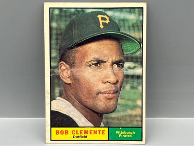 1961 Topps #388 Roberto Clemente (HOF) / Pirates