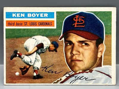 1956 Topps Ken Boyer 2nd Year #14