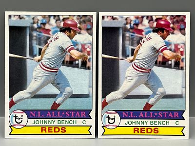 (Lot Of 2) 1979 Topps #200 Johnny Bench (HOF) / Reds