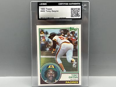 1983 Topps #482 Tony Gwynn RC (HOF) / Padres - Rookie - CGC Authenticated