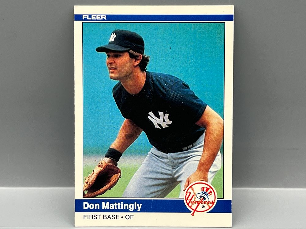 1984 Fleer #131 Don Mattingly RC / Yankees - Rookie