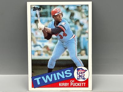 1985 Topps Kirby Puckett RC #536