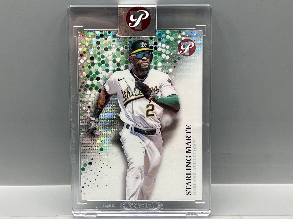 2022 Topps Pristine Starling Marte Refractor #90 - Sealed From Topps