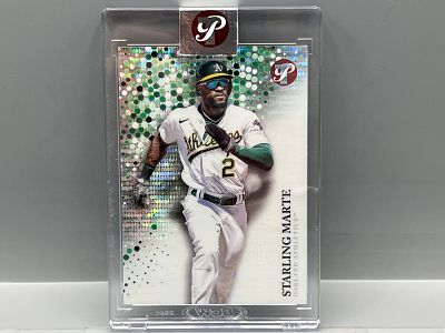 2022 Topps Pristine Starling Marte Refractor #90 - Sealed From Topps