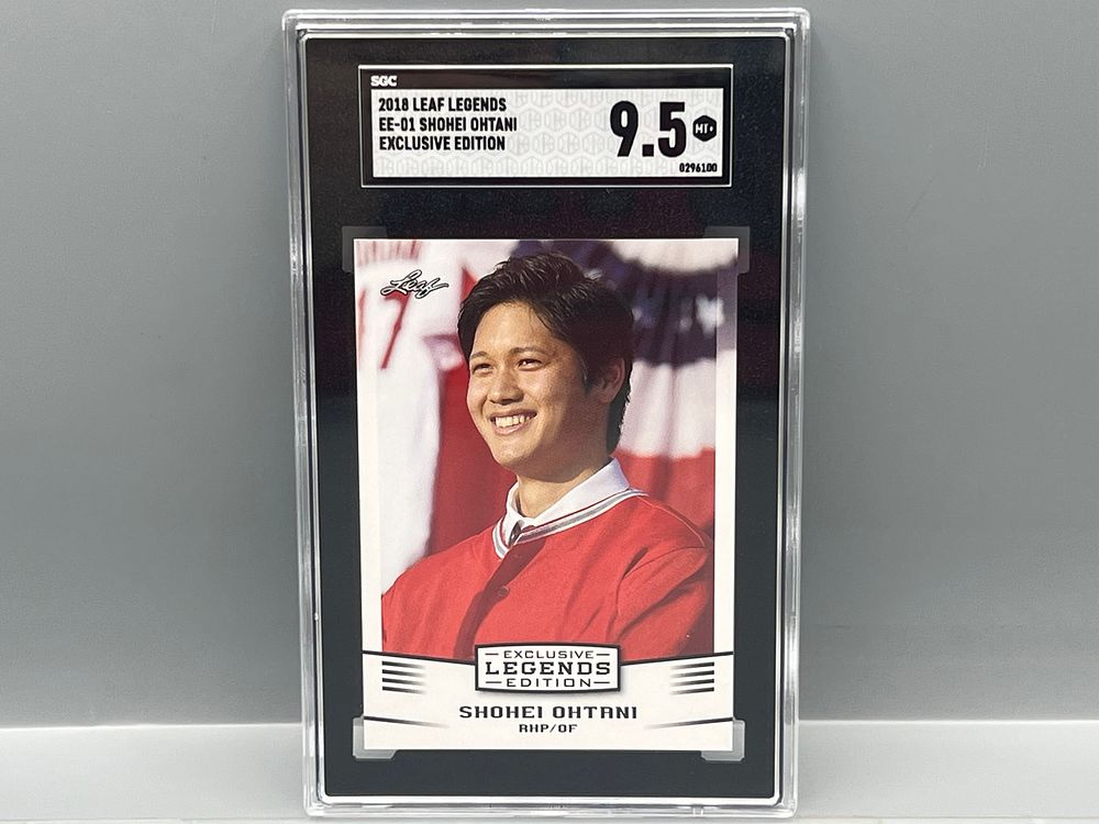 2018 Leaf Legends Shohei Ohtani Exclusive Edition RC #EE-01 SGC Mint+ 9.5