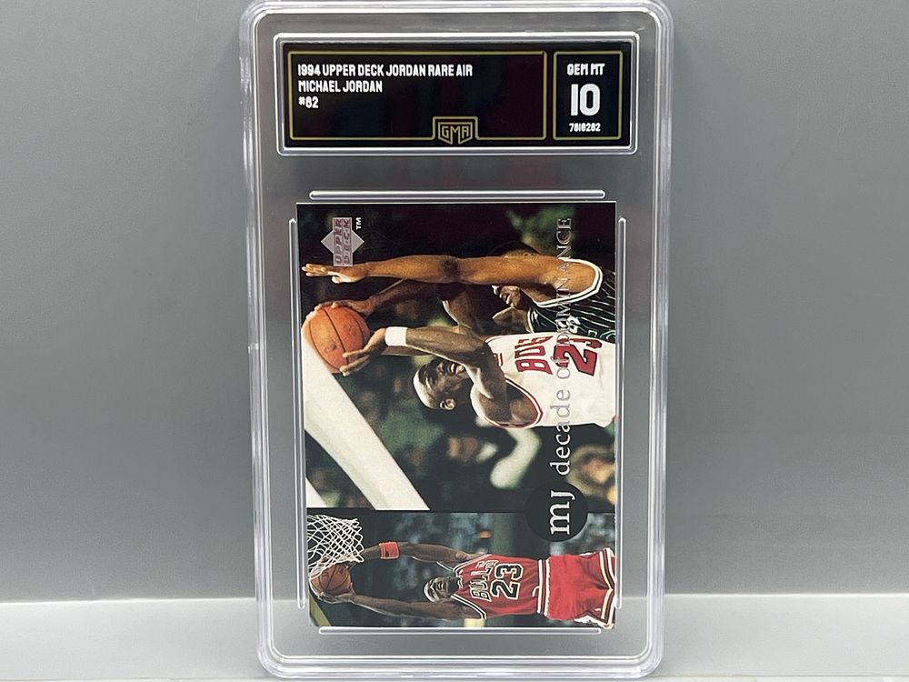 1994 Upper Deck Rare Air Michael Jordan #82 - Slabbed By GMA Grading