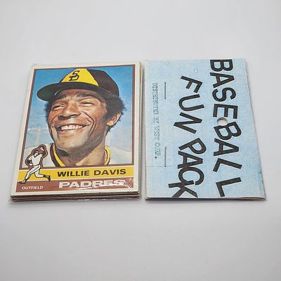 West Corp Fun Pack Repack 1976 Topps Baseball - Tough