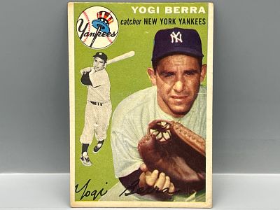 1954 Topps #76 Yogi Berra (HOF) / Yankees