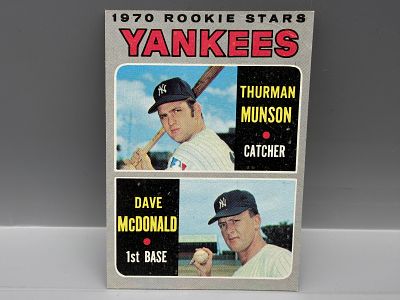 1970 Topps Thurman Munson RC #189