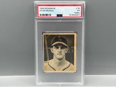 1948 Bowman Stan Musial RC #36 PSA PR 1 (MK)