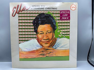 SEALED 1982 Verve Records Ella Fitzgerald Wishes You a Swinging Christmas Reissue Vinyl Album 