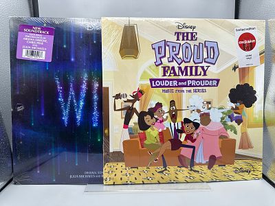 SEALED - Disney Soundtracks - two (2) record lot: Wish - Original Motion Picture Soundtrack 