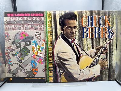 Chuck Berry (2 LP Lot): The London Chuck Berry Sessions (1972), gatefold; and More Rock 'N' 