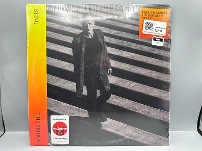 2021 A&M Records Sting The Bridge Deluxe Edition 180g Double LP Vinyl Album - Records are 