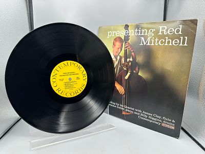 Red Mitchell: Presenting Red Mitchell (1984), reissue of 1957 recording - Records are untested 