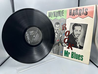 Wyonnie Harris: Rock Mr. Blues (1985), UK Pressing - Records are untested by the auction house 