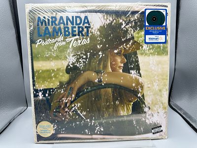 SEALED - Miranda Lambert: Postcards From Texas (2024), 2 LPs, gatefold, alternate album cover 
