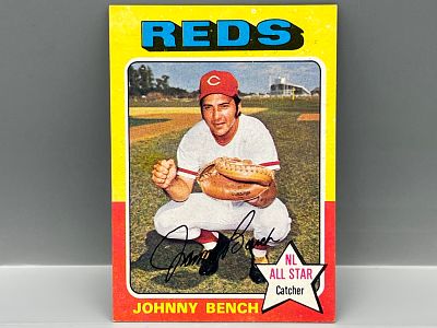 1975 Topps Johnny Bench #260