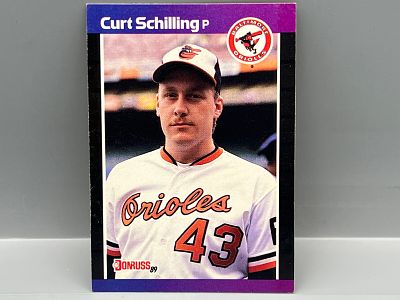 1989 Donruss Curt Schilling RC #635