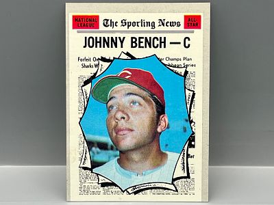 1970 Topps Johnny Bench All Star #464