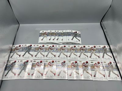 Lot of (45+) Ryan Howard Serial Numbered Topps Finest Cards - All Numbered