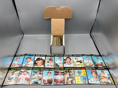 Lot of (75) 1971 Topps Baseball Cards W/ (3) High Numbers - Varying Conditions