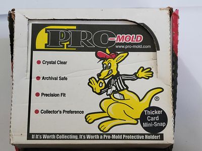 Dealer Box of Pro-Mold Mini Snap Card Holders - 72 Sealed Mini-Snaps