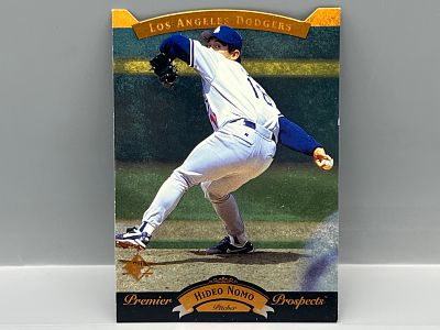 1995 Upper Deck SP Hideo Nomo Premier Prospects Die Cut RC #14