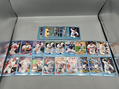 Lot of (45+) 2013 Topps Walmart Blue Parallel Cards