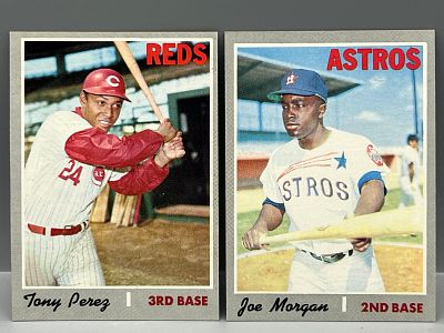 1970 Topps Tony Perez #380 & Joe Morgan #537