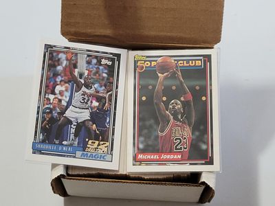 1992-93 Topps Basketball Series II Set - Shaq Rookie. Includes Shaq Rookie Card & Jordan 50 
