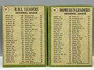 1971 Topps NL RBI Leaders Bench/Perez/Williams #64 & NL Home Run Leaders #66Image - 1