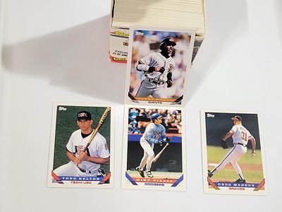 1993 Topps Baseball Traded Set - Helton Rookie. Includes Todd Helton Rookie, First Topps Mike 