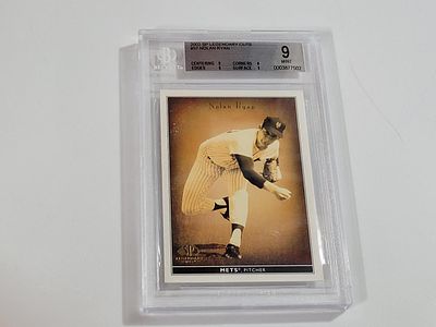2002 SP Legendary Cuts #57 Nolan Ryan BGS 9 Mint