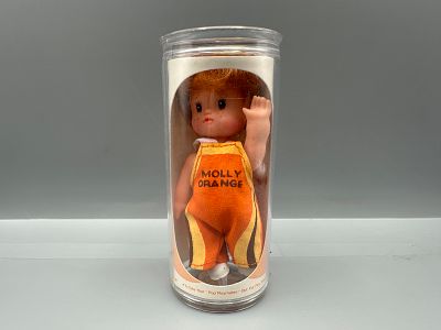 Vintage Playmates Molly Orange Pop Playmates Doll in Original Packaging
