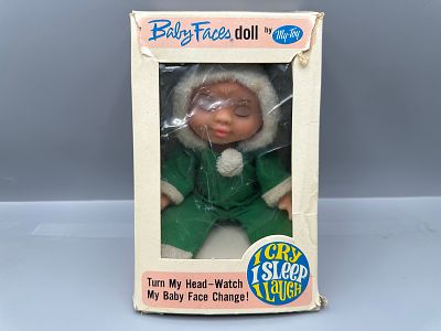 Vintage 1968 Baby Faces Doll by My-Toy Co. Inc.