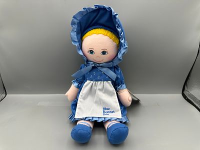1986 Dakin Nabisco Blue Bonnet Sue Promotional Cloth Doll