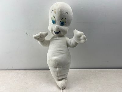 1994 Casper the Friendly Ghost Plush Toy with Glow in the Dark Eyes