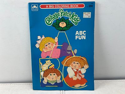 Original Appalachian Artworks. Cabbage Patch Kids ABC Fun: A Big Coloring Book. Golden Books, 1987.