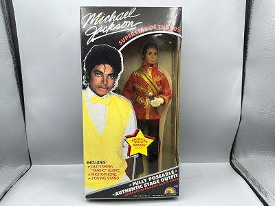 1984 LJN Michael Jackson Superstar of the 80s American Music Awards Poseable Action Figure