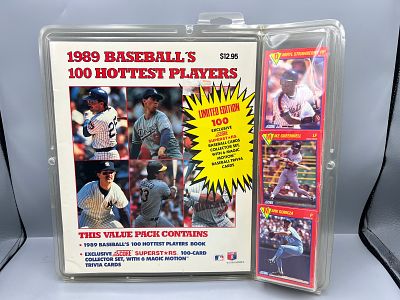 1989 Score Baseball's 100 Hottest Rookies Limited Edition Set